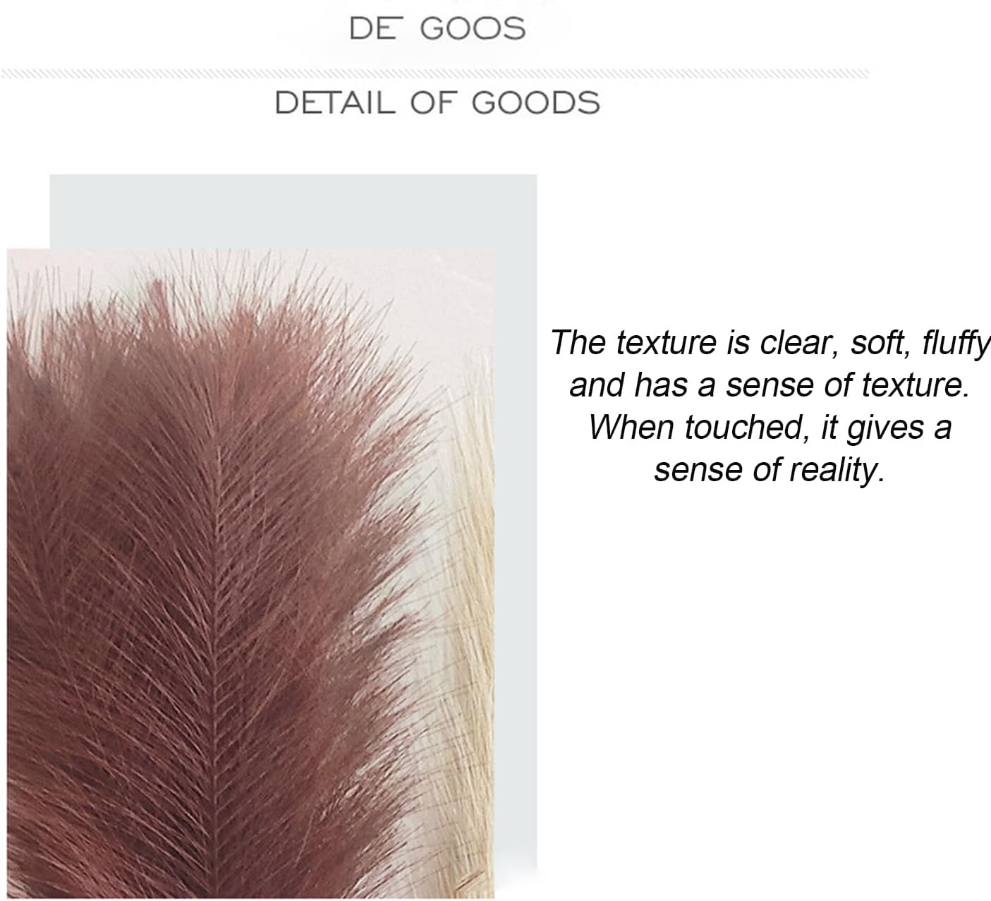 100 Pcs Artificial Pampas Grass Decor, Yellow 21.6 Inches Faux Pampas for Home Wedding Decoration, Festival Decoration, Home Decoration, Vase Filling