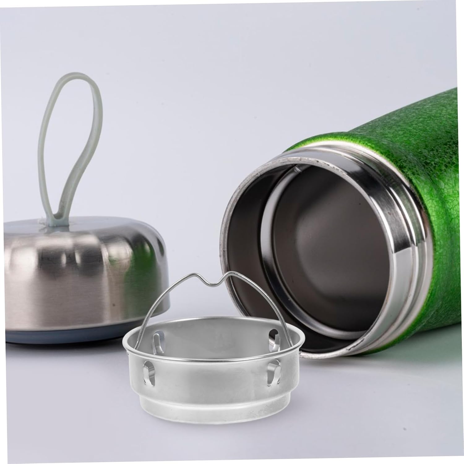 KICHOUSE 2pcs Stainless Steel Tea Filter Infuser for Loose Leaf Tea and Easy to Clean