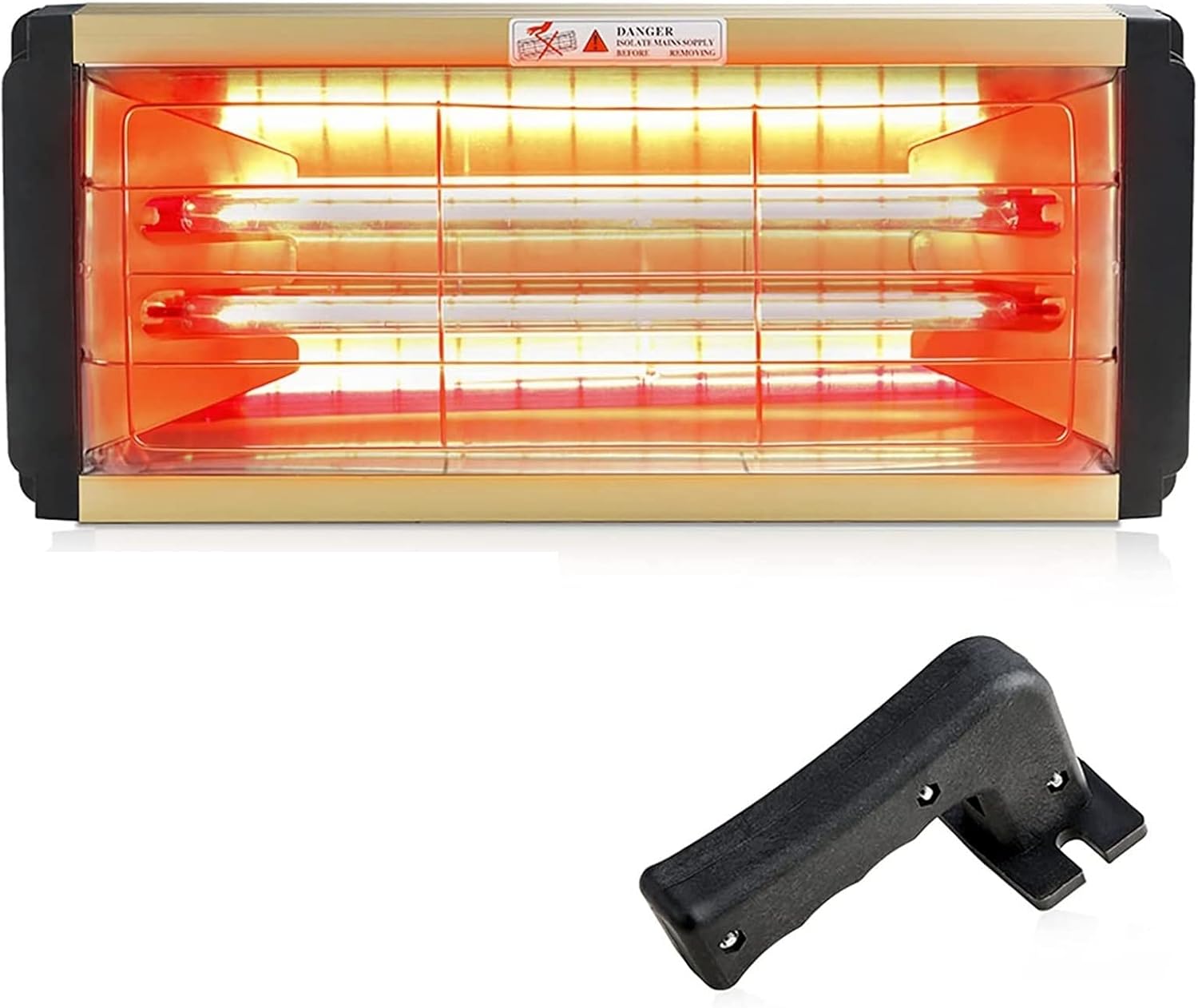 Manhj Paint Dryer 2000W ShortwaveHandheld Infrared Paint