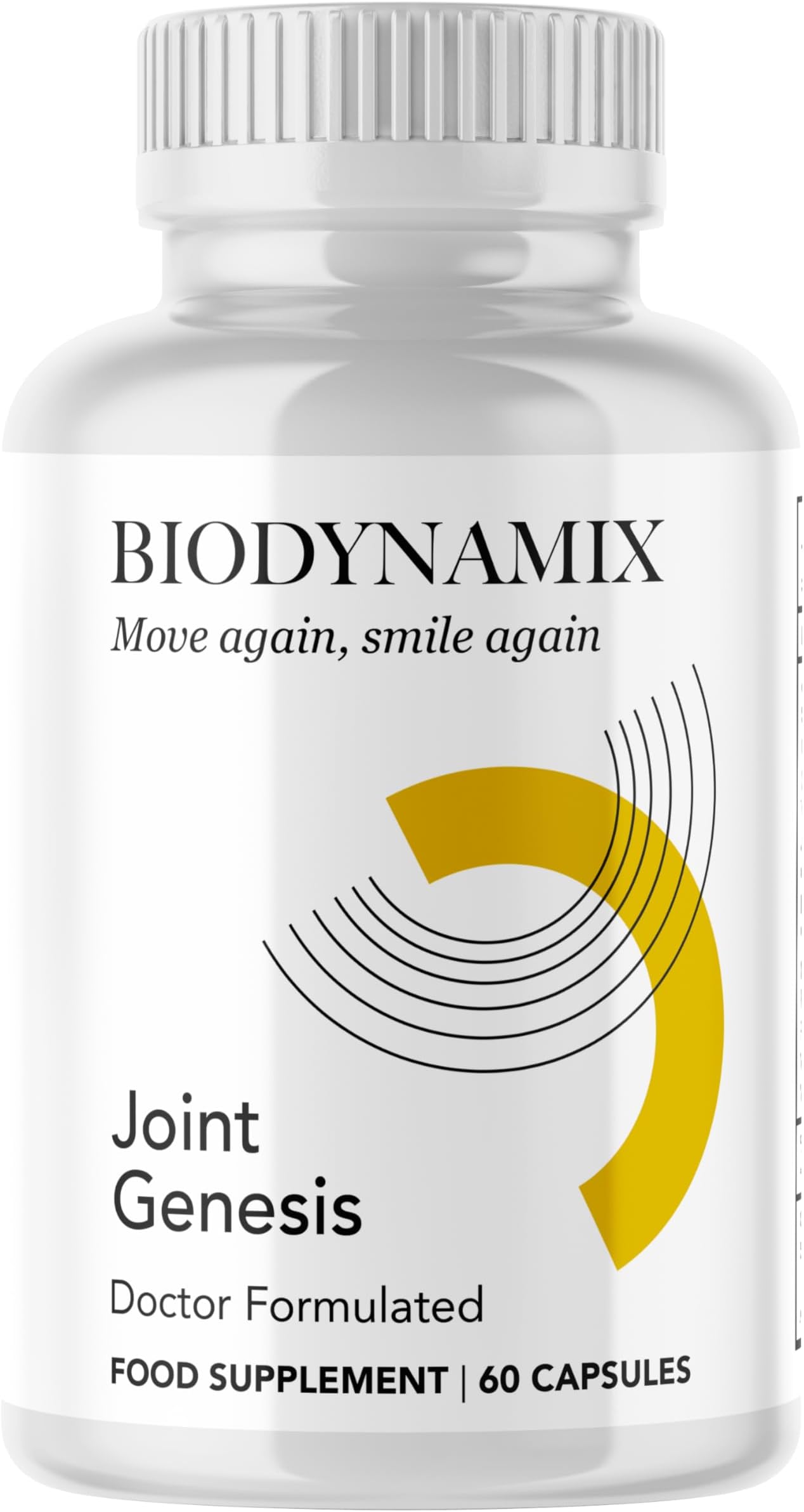 Joint Genesis, BIODYNAMIX - Move Again, Smile Again - One Month Supply - 60 Capsules