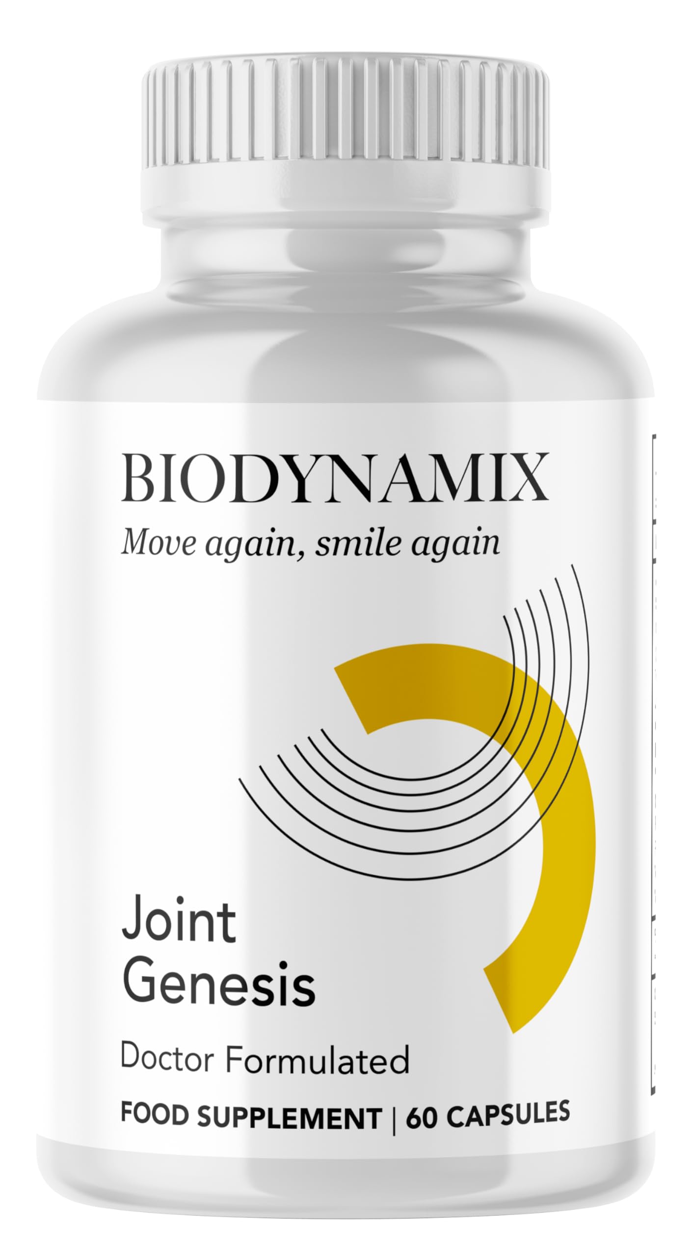 Joint Genesis, BIODYNAMIX - Move Again, Smile Again - One Month Supply - 60 Capsules