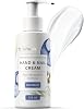 Vis Plantis Intensive Hand Cream for Very Dry Hands with Urea, Olive Oil & Snail Secretion Filtrate - 135 ml Sensitive Skin Moisturising Hand Cream for Women & Men - Natural Vegan Nail Mask with Pump