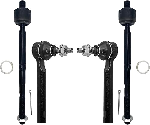 Miniatura 32 de Detroit Axle - 4 barras de acoplamiento delanteras para Chevrolet Trailblazer GMC Envoy 2002-2009 2003 2004 2005 2006 2007 2008 Reemplazo de