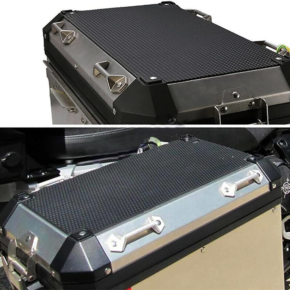 Protector de deposito de moto .Protector de almohadilla de tanque, Caja de caja lateral Motocicleta Cojín CLORURO DE POLIVINILO Kit de cubierta compatible con B-M-W R1200GS LC Aventuras DV R1250GS Eti