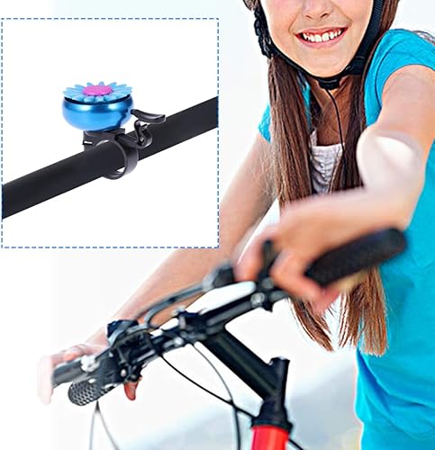 Miniatura 2 de Campana de bicicleta para niña Campana de bicicleta de metal Campana de bicicleta de repuesto para manillar de bicicleta - Accesorios de bicicleta
