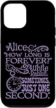 Alice in Wonderland 'How long is forever' (Purple) Case for iPhone 12/12 Pro