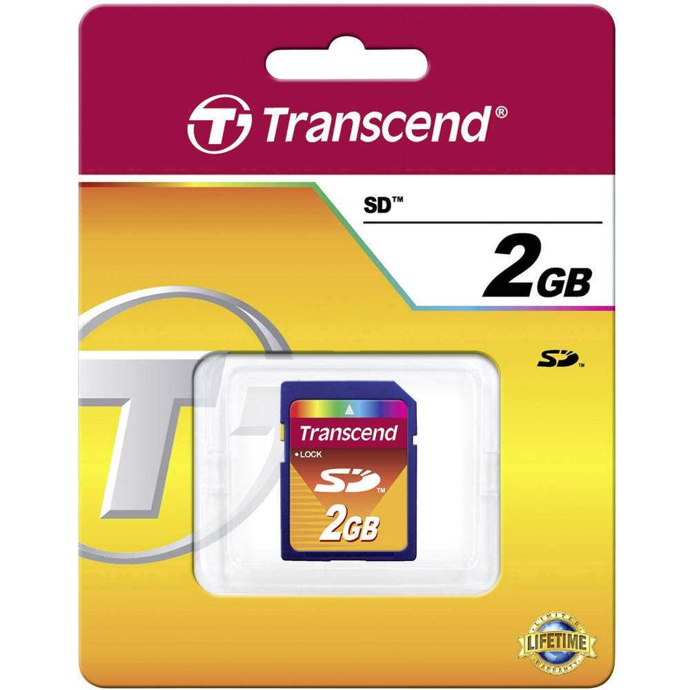 TRANSCEND TS2GSDC Karta Pamięci SD 2GB Niebieska