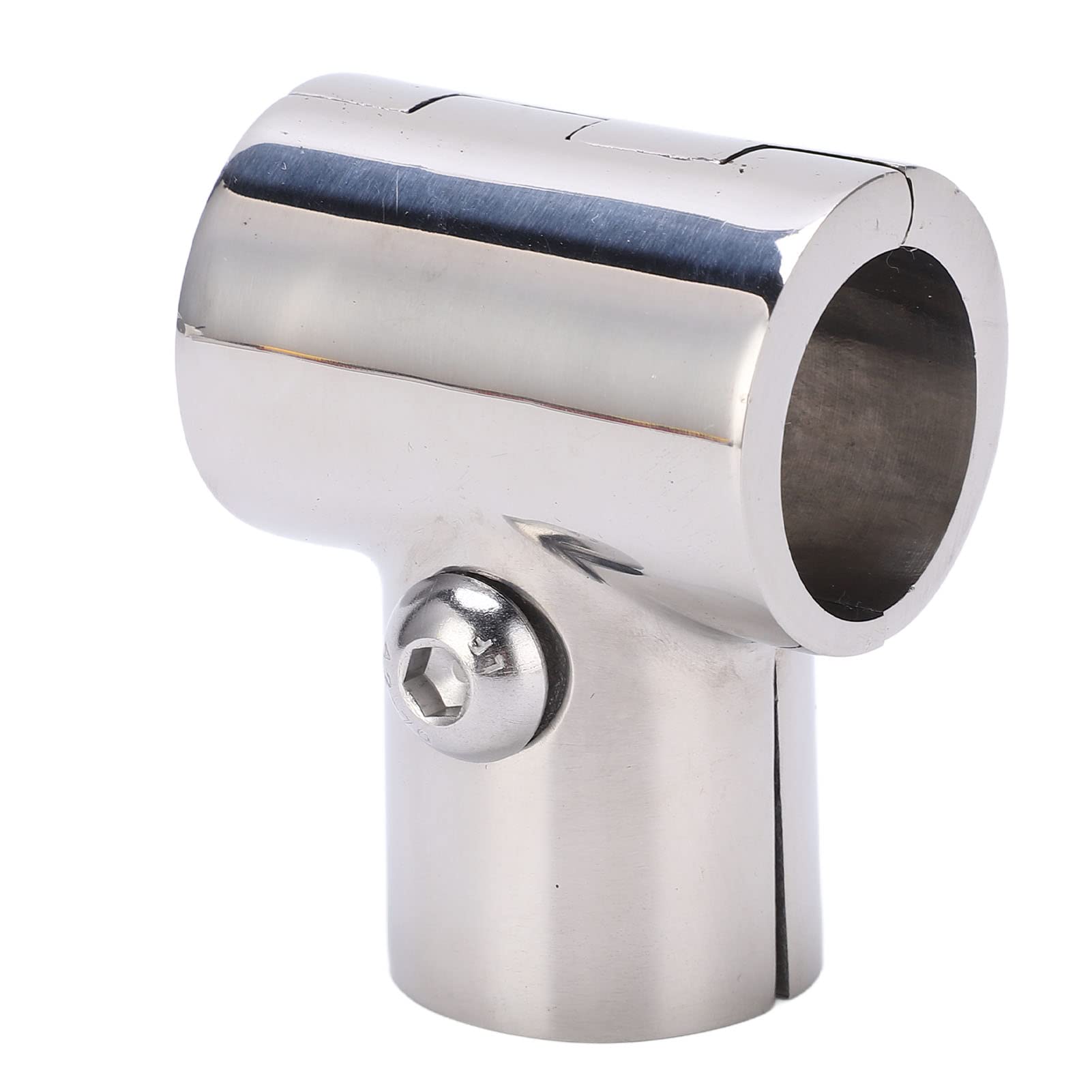 VOBOR 90° T Tee Tubo Tubo Connettore 1in/25.4mm ID In Acciaio Inox Corrimano Per Barche Accessori Corrimano Raccordo
