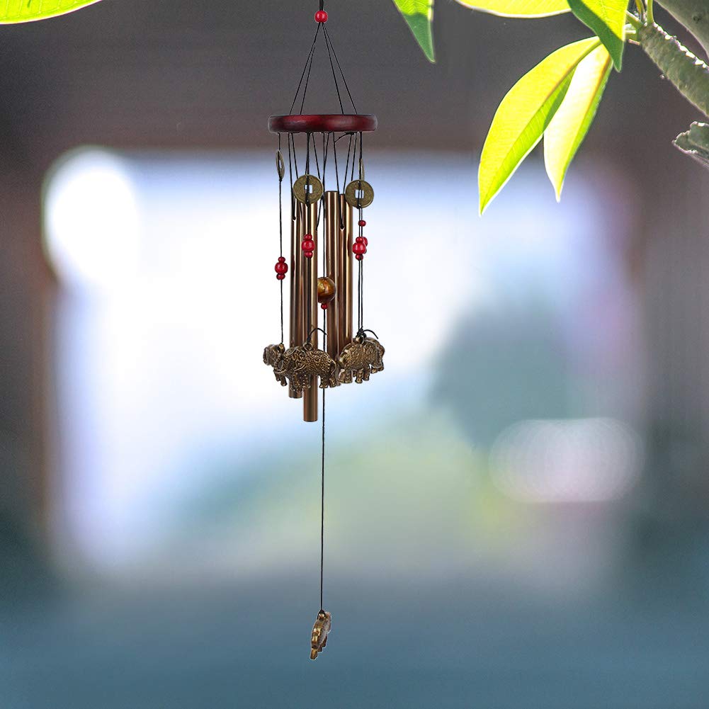 Weikeya Carillon à Vent Métal – Décoration Maison/jardin – 60 Cm De Haut