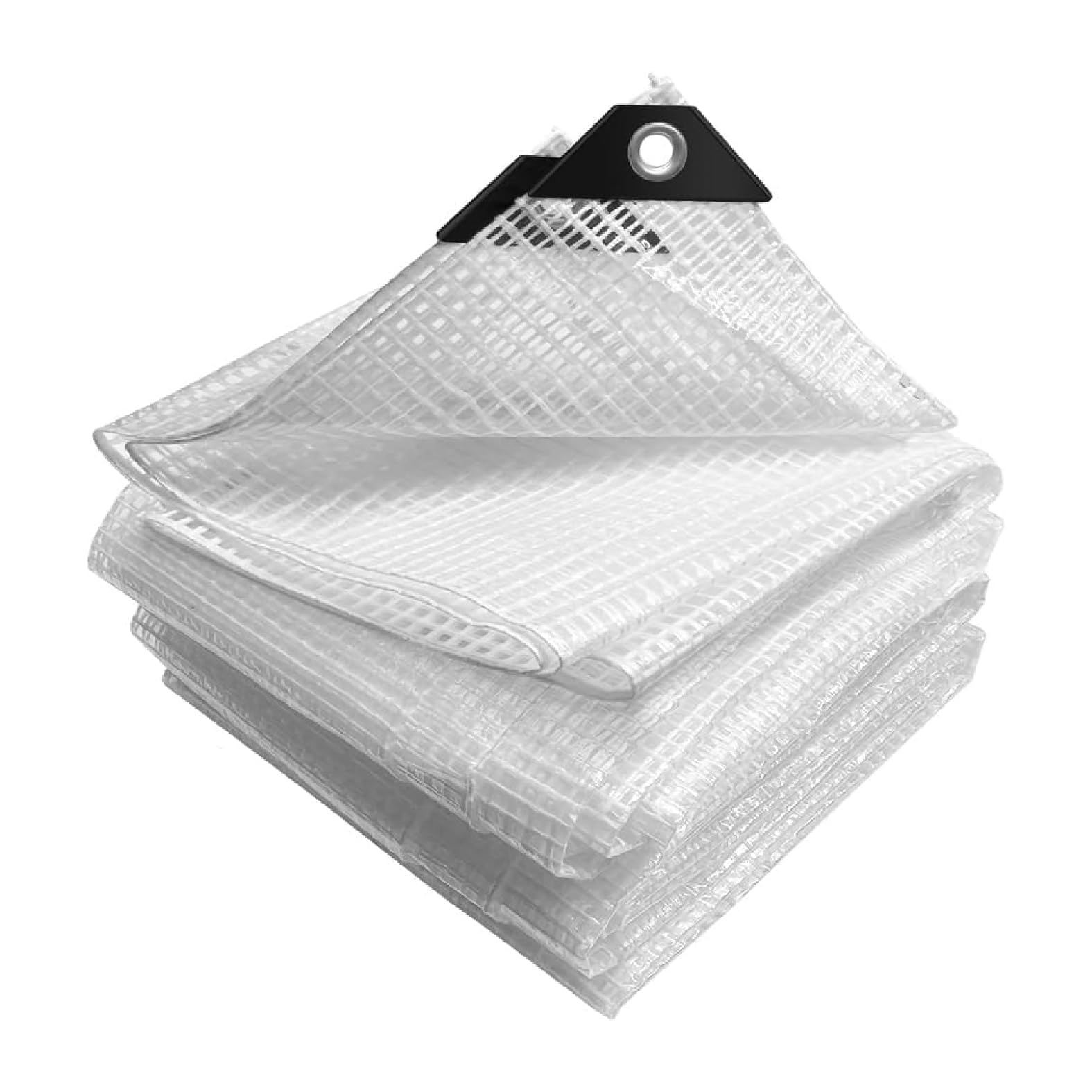 Telone Retinato Trasparente 4x5m - Grammatura 160g/m&sup2;, Impermeabile, UV Resistente