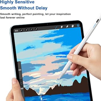 Printme Dokunmatik Ekranlar için Yaratıcı Stylus Kalem - Uzun Pil Ömrü, iPhone/iPad/Huawei ve Diğer Tabletler için Evrensel Uyumluluk, Çizim ve Yazma için