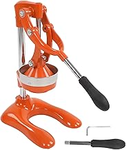 Espremedor de laranja, espremedor de citrinos profissional para serviço pesado confortável de aço inoxidável prensa manual espremedor de laranja(Laranja)