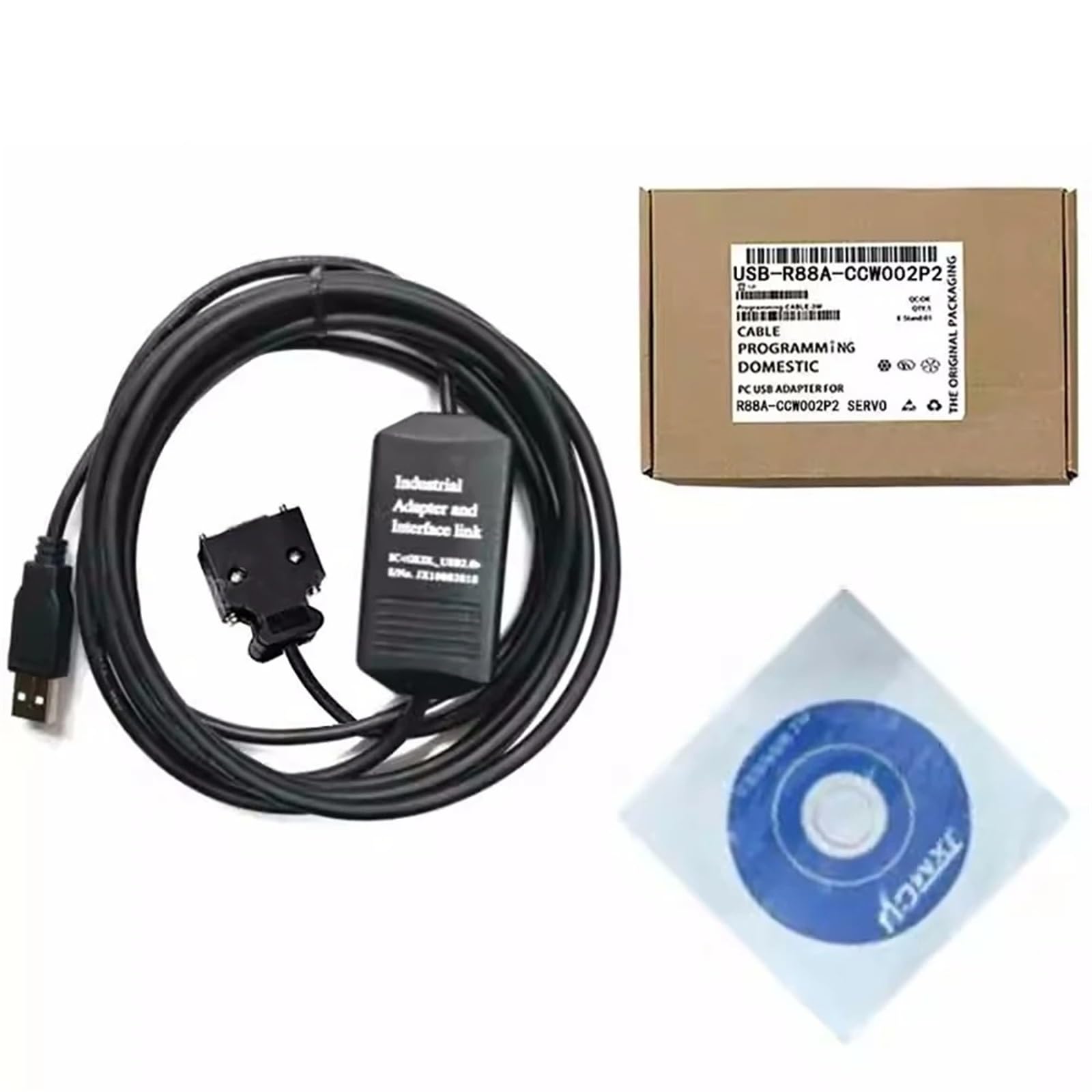 R88A-CCW002P2 per la linea di download dei dati RS232 del cavo di debug dell'azionamento del servo azionamento di serie OMNUC-W (porta USB)