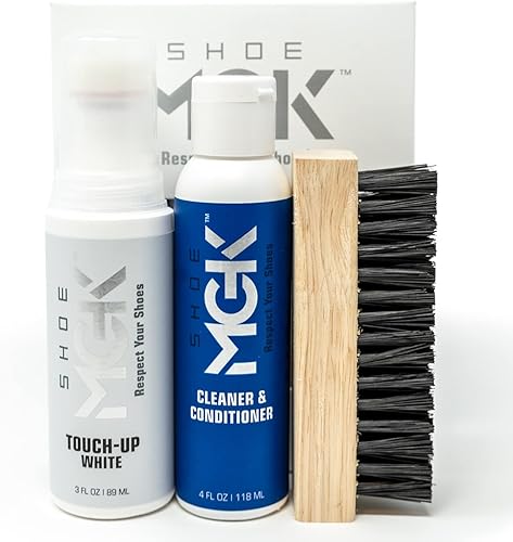 Miniatura 3 de Limpiador de zapatos y retoque blanco  Kit de limpieza de zapatos All Star con limpiador y acondicionador y retoque blanco