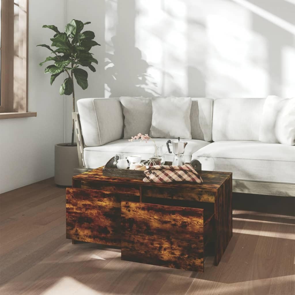 Couchtisch Räuchereiche 90x50x41,5 cm Spanplatte