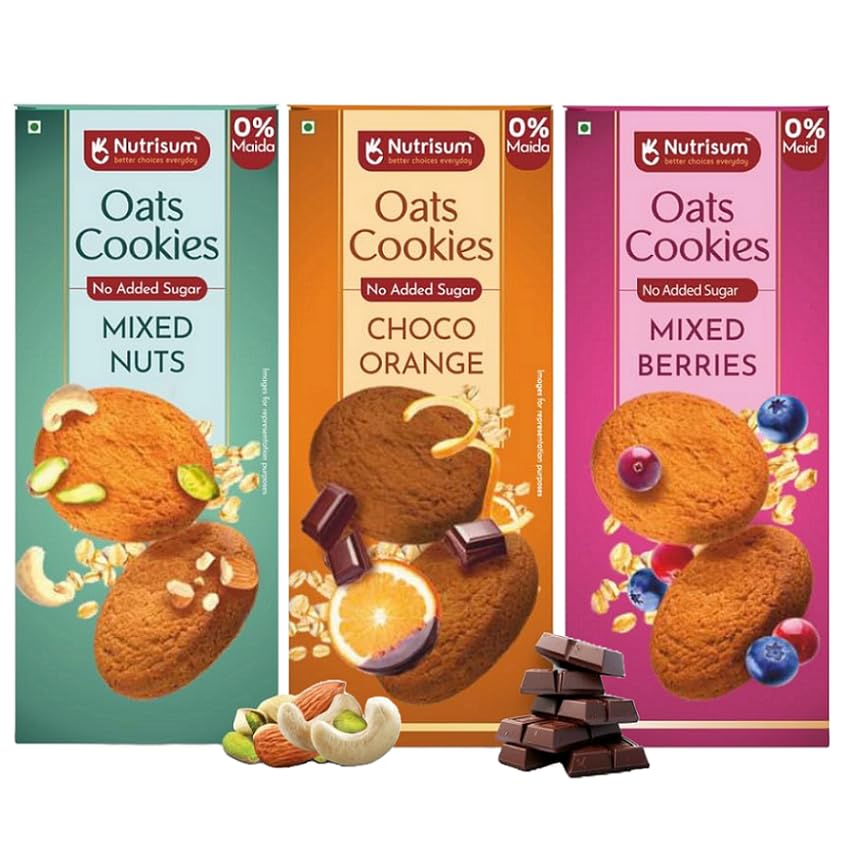See full amazon price history chart for Nutrisum Assorted Oats Cookies | Pack of 3 x 70g each | Cookie Pack with Fresh Berries, Crunchy Nuts & Richness of Cocoa | Digestive High Fibre Biscuits | No Maida & Preservatives | Refined Sugar Free Nutrisum Assorted Oats Cookies | Pack of 3 x 70g each | Cookie Pack with Fresh Berries, Crunchy Nuts & Richness of Cocoa | Digestive High Fibre Biscuits | No Maida & Preservatives | Refined Sugar Free (B0D81BTH71) Amazon Price History, Amazon Price Tracker