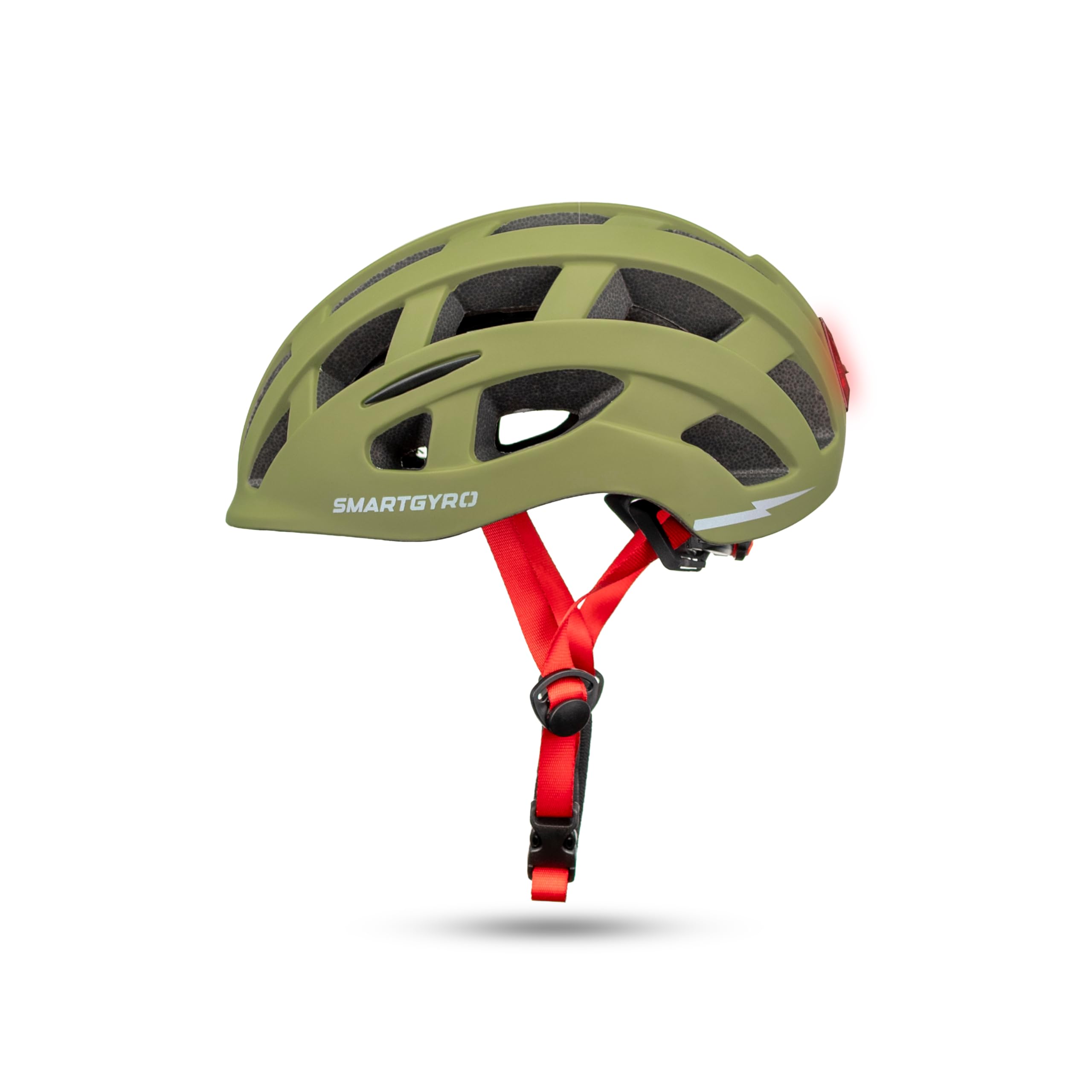 Smartgyro Helmet Urban - Casco Urbano y Montaña para Bicicletas y Patinetes Eléctricos, Talla L/M, Unisex, Múltiple Ventilación, Leds Traseros