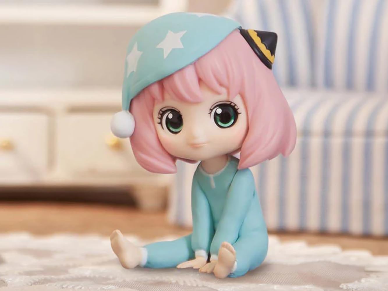 Banpresto Q Posket Petit Anya Forger Spyxfamily Figure (Ver.C), 4 cm, Multicoloured, BP88876P, Multicolor, Mediano - Image 2