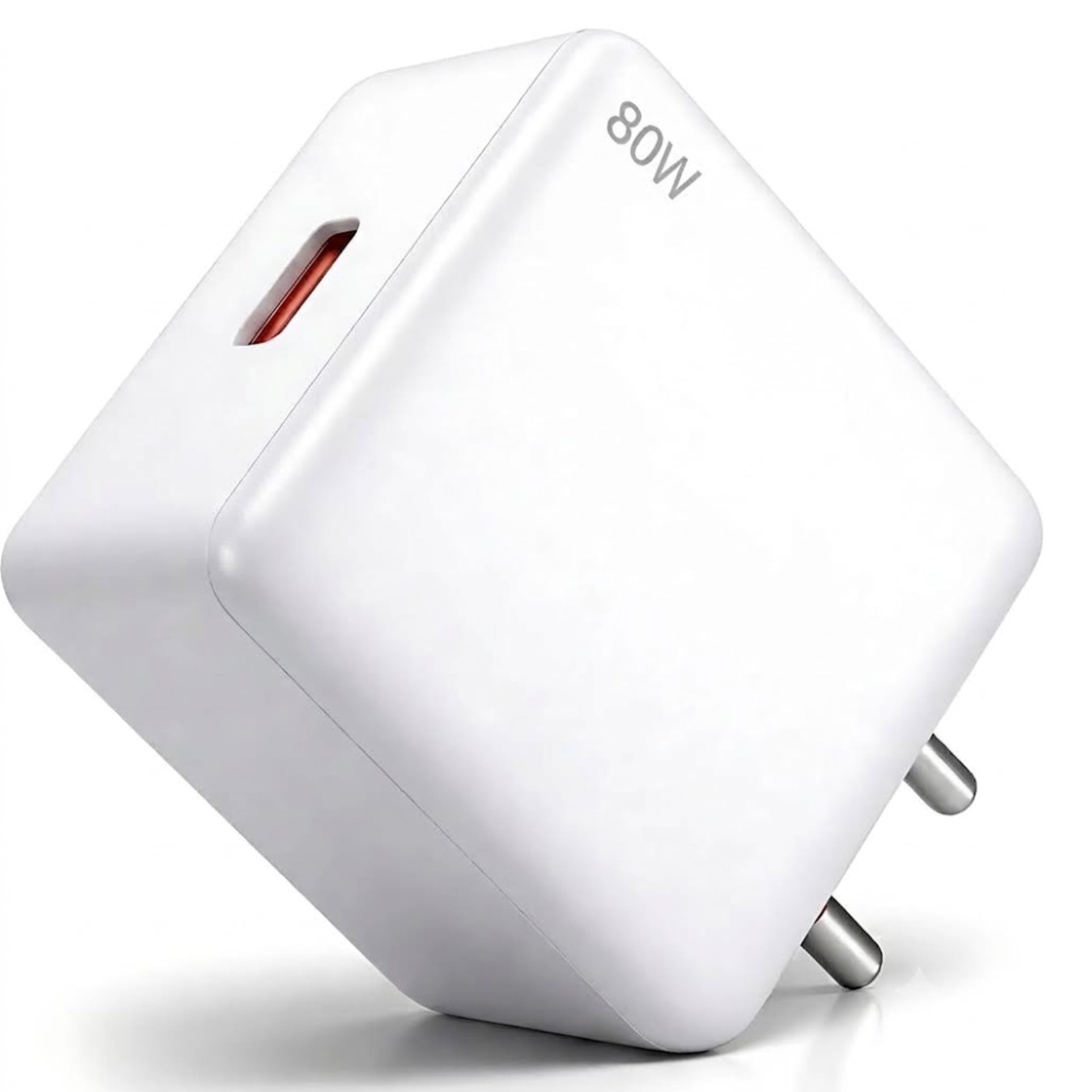 MAK 80W Super Fast Charger with High Speed Rapid Charging Wall Adapter Compatible with Smartphones, Tablets and USB Supported Devices for Fast and Reliable Charging