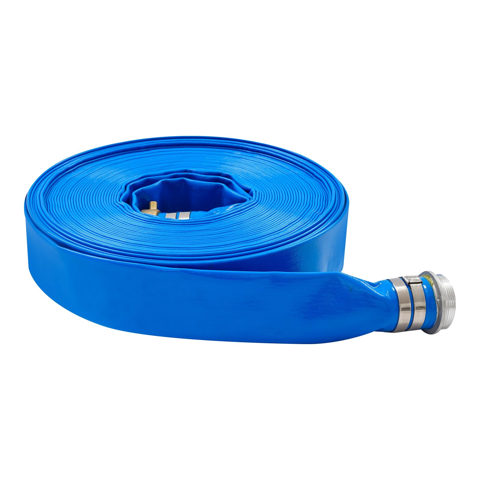 Tubo piatto da 30 m, blu, strumenti da giardinaggio per irrigazione e