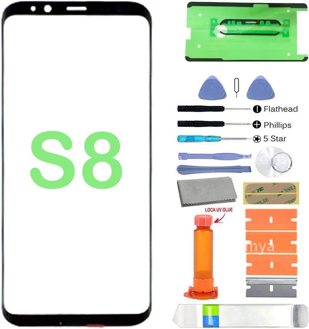 Picture of Amazon.com: Original S8 Front Outer Glass for Samsung Galaxy S8 G950 ...