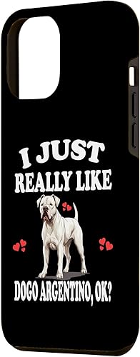 Miniatura 2 de iPhone 13 Pro Max I Just Really Like Dogo Argentino Ok Dog Case