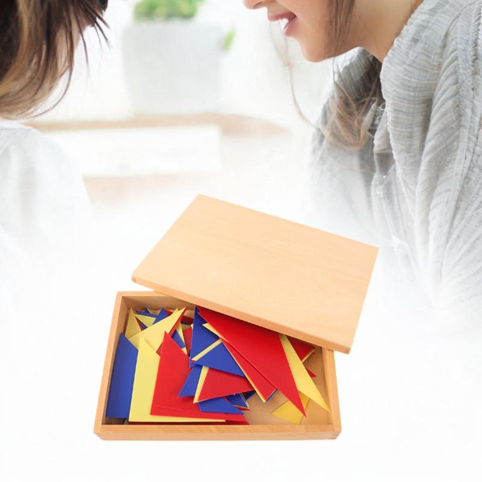 Colcolo Montessori-Lernmaterial zur Grammatik, Grammatiklern-Adjektiv-Übungsspiel, Sprachentwicklungsmaterialien für die Vorschule