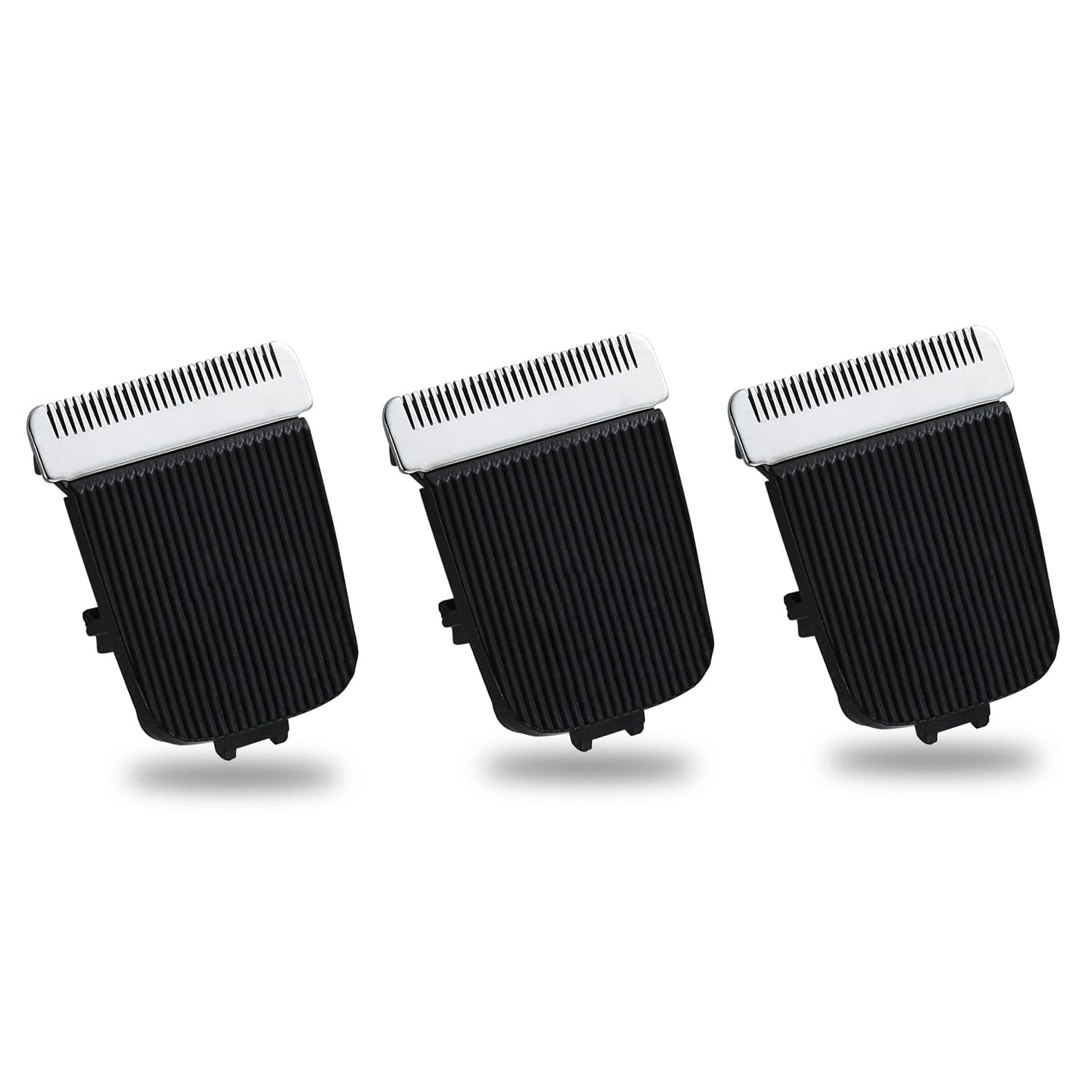 Replacement Blades Compatible Manscaped Lawn Mower Groin Hair Trimmer, Compatible with Manscaped 4.0 3.0 2.0 Replaceable Blade, Black (3 Pack）