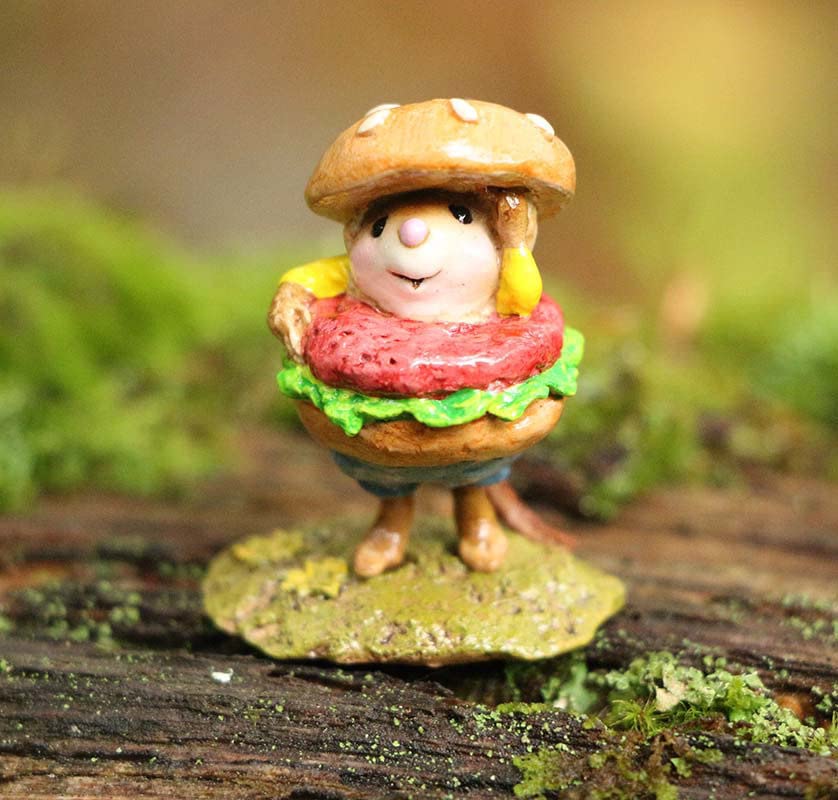 Wee Forest FolkM-669d Halloween Hamburger (Retired)