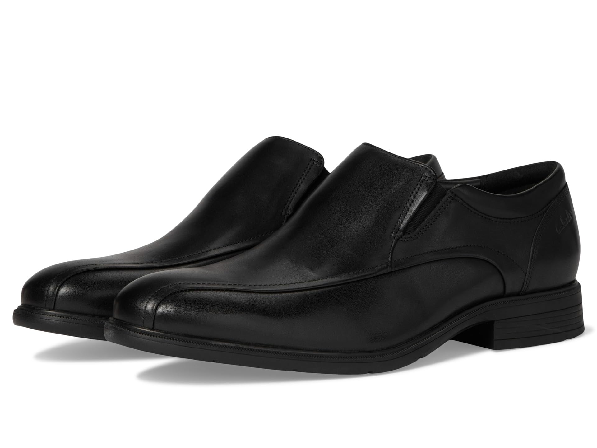 Clarks Mens Steadwell Step Leather Slip-On Loafer