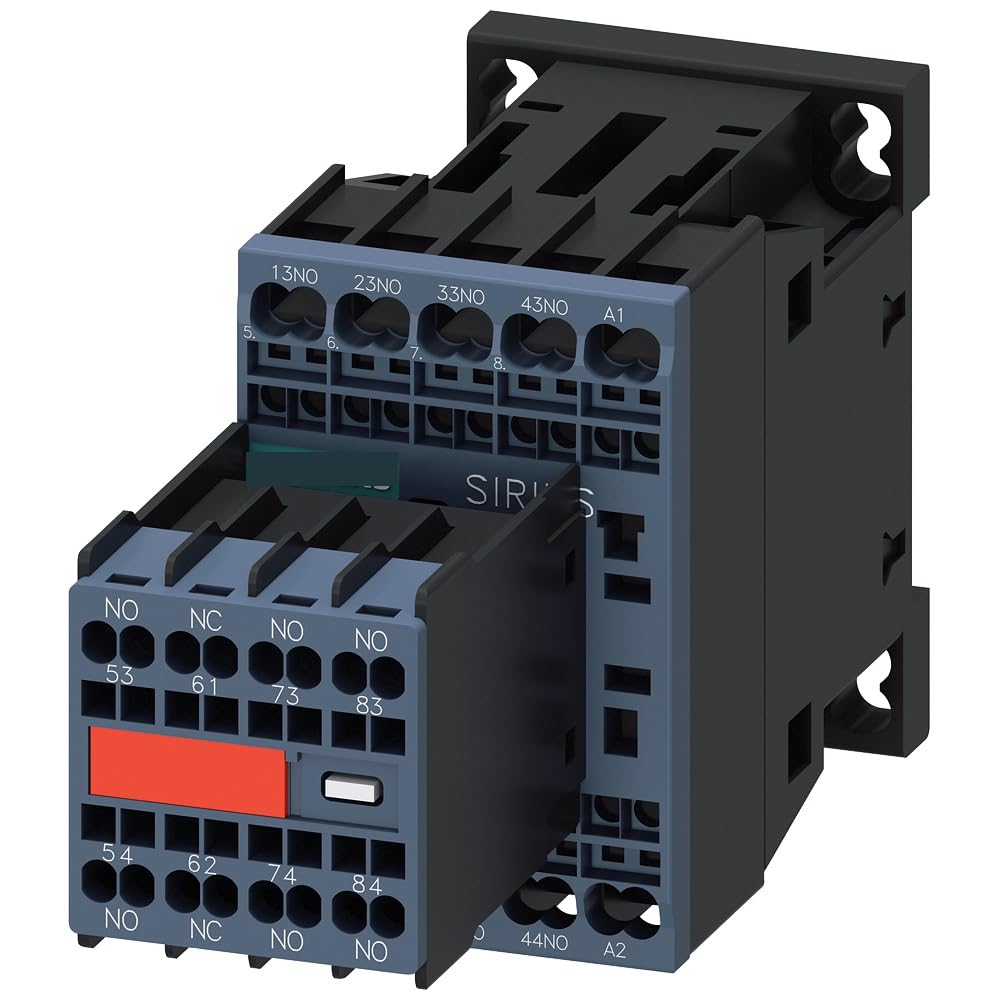 NOBIRTBSA Auxiliary contactor 7NO+1NC 24V DC S00 Spring Tension Connector 3RH2271-2BB40