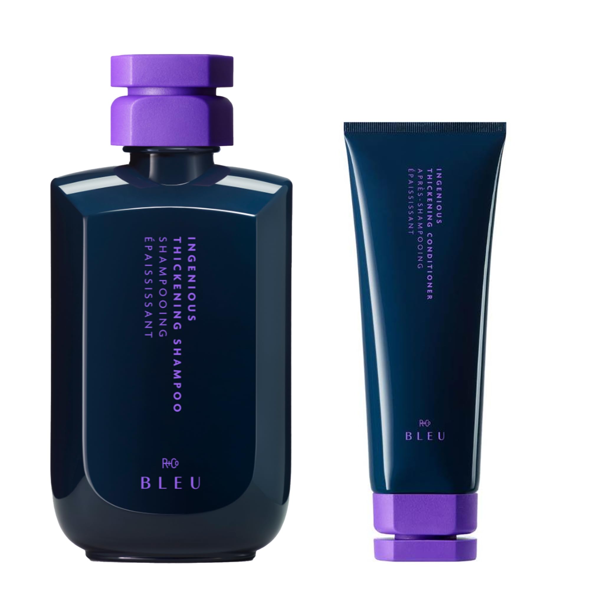 Amazon.com: R+Co BLEU Ingenious Thickening Shampoo + Conditioner