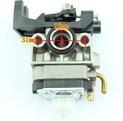 Miniatura 3 de Kit de carburador compatible con FG110 FG110K1 GX25 GX25N GX25NT GX25T GX35 GX35NT HHT25S HHT35 HHT35S UMC435 WYB-16C 25cc 1.3HP Strimmer cortasetos