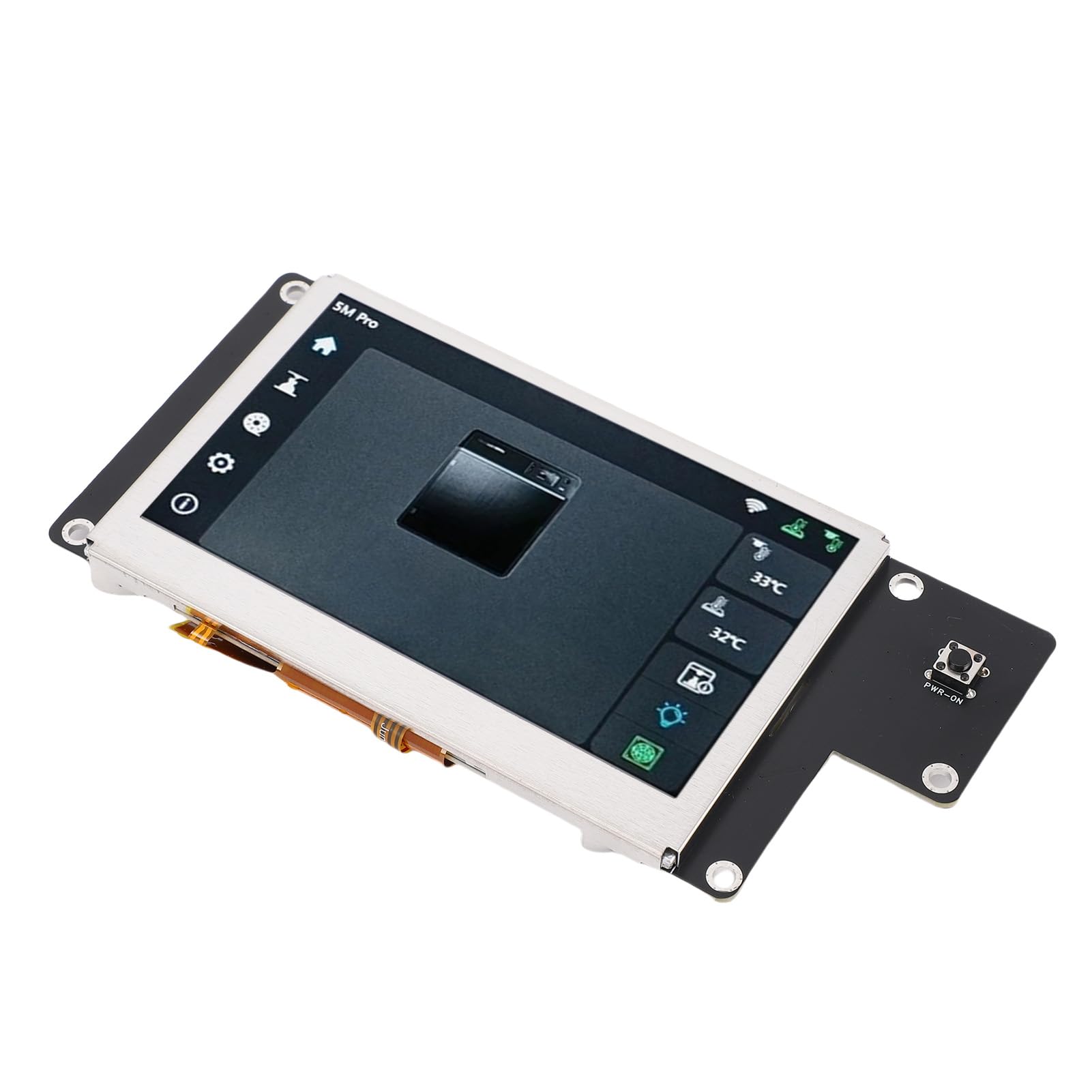 Ensemble d'imprimante 3D, écran Lcd 4,3 pouces, carte de pilote, composant de commande de remplacement adapté à l'accessoire d'impression Pro 5m