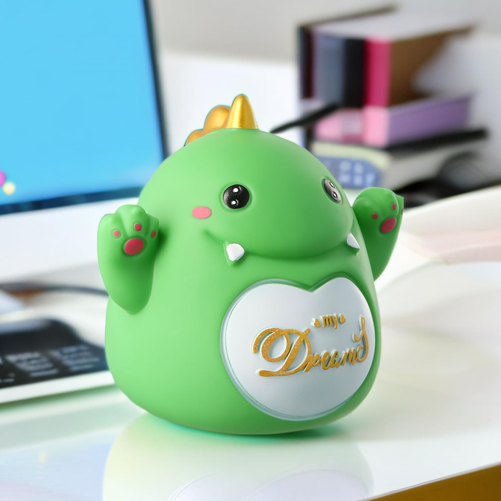 Salvadanaio Maiale E Dinosauro - Carino, Grande Capacità, Per Bambini E Decorazione Casa - Foto 10