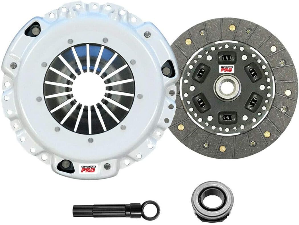 ClutchMaxPRO Heavy Duty OEM Clutch Kit Compatible with 1998 1999 2000 2001 2002 2003 2004 2005 2006 VW Beetle Golf Jetta 2.0L AEG MK4 (CP17046HD-CK)