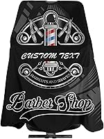 Vista 9 de Capa de peluquero personalizada, Capa de salón para corte de pelo personalizada para hombres