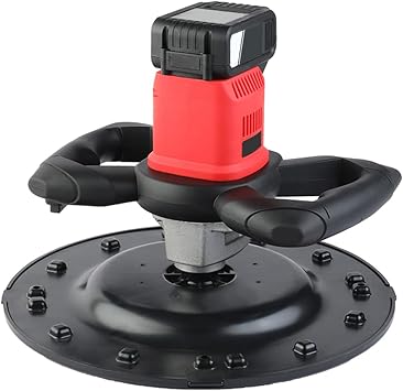 Electric Concrete Trowel Machine,21V Electric Trowel Wall Smoothing Polishing Machine,Electric Plaster Mortar Cement Putty Trowel,for Compaction,Finishing, Polishing