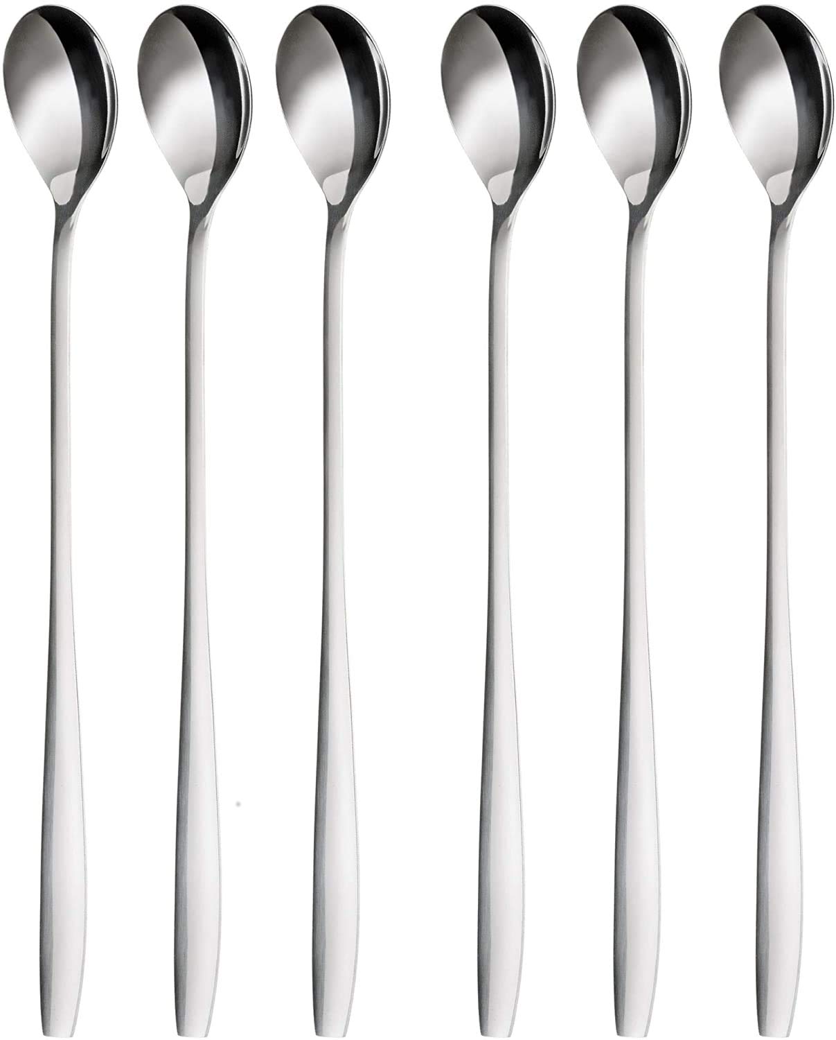 Set 6 Cucchiaini Da Dessert In Acciaio Inox A Forma Di Gatto – 12 Cm, Per Caffè, Latte, Gelato, Regalo Divertente