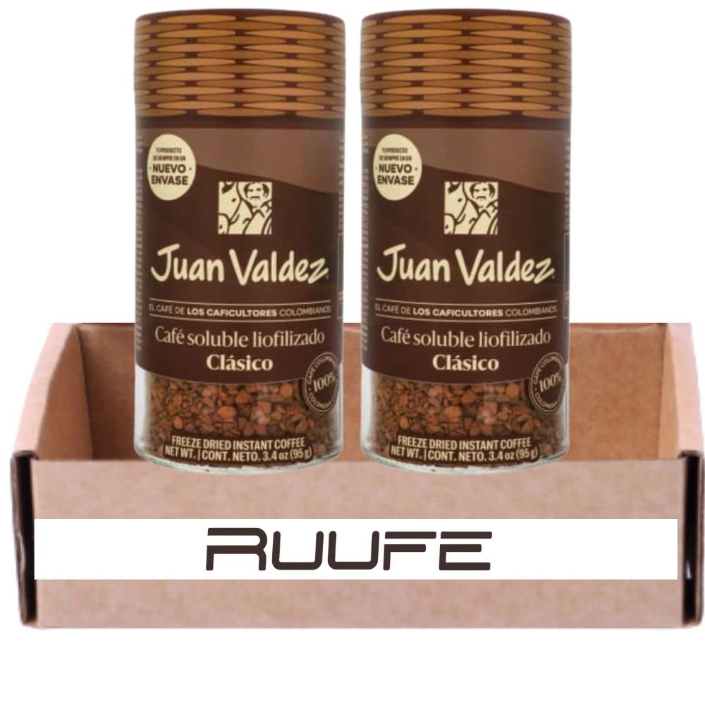 Buy Juan Valdez (Pck of 2) Classic Instant Coffee Freezed Dried (95gr/3