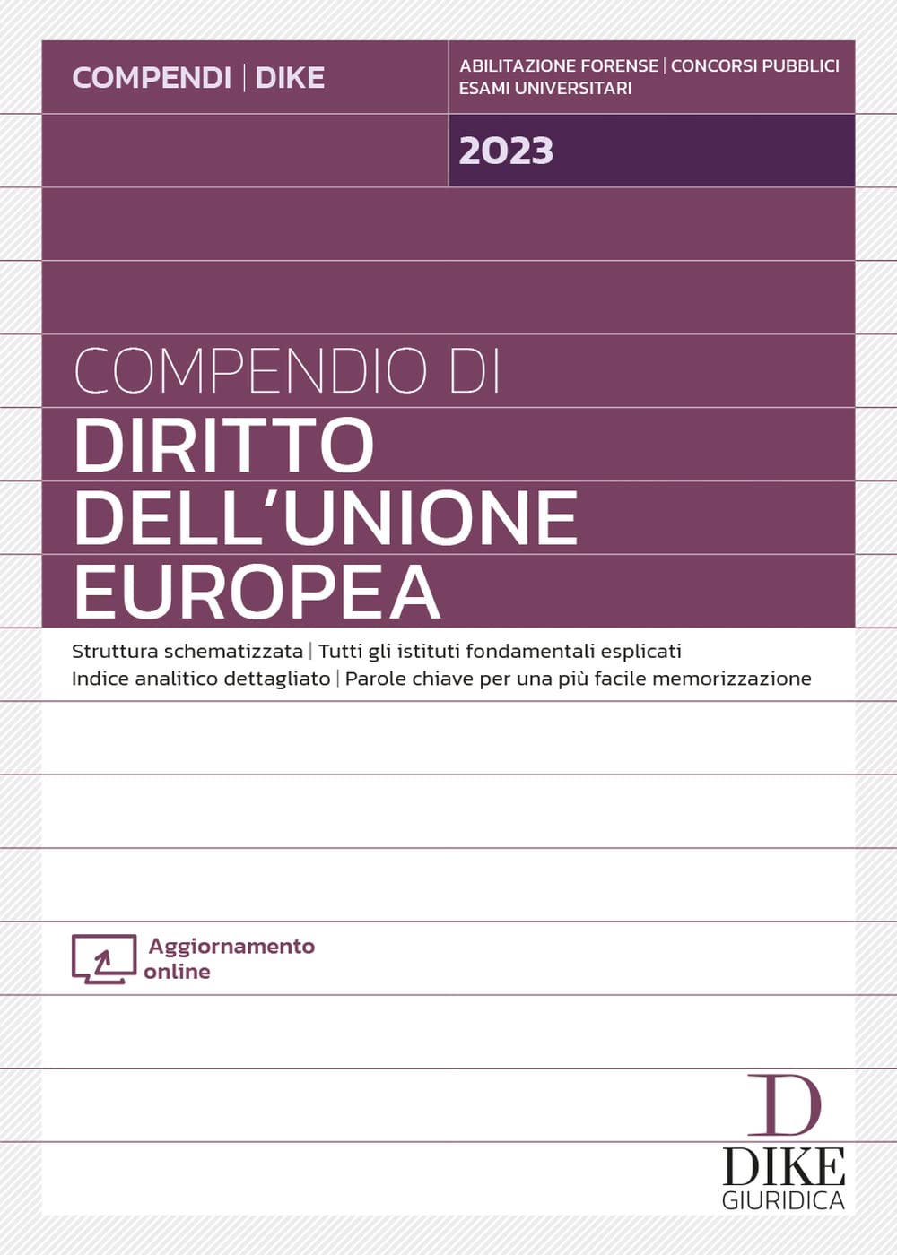 Compendio Di Diritto Dell'unione Europea. Con Aggiornamento Online - 4