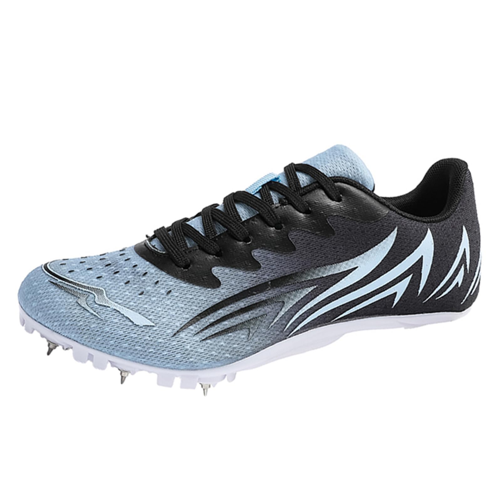 Chaussures D'athlétisme Hommes Femmes Baskets À Pointes De Sprint De Course De Saut D'entraînement pour Jeunes Garçons Et Filles