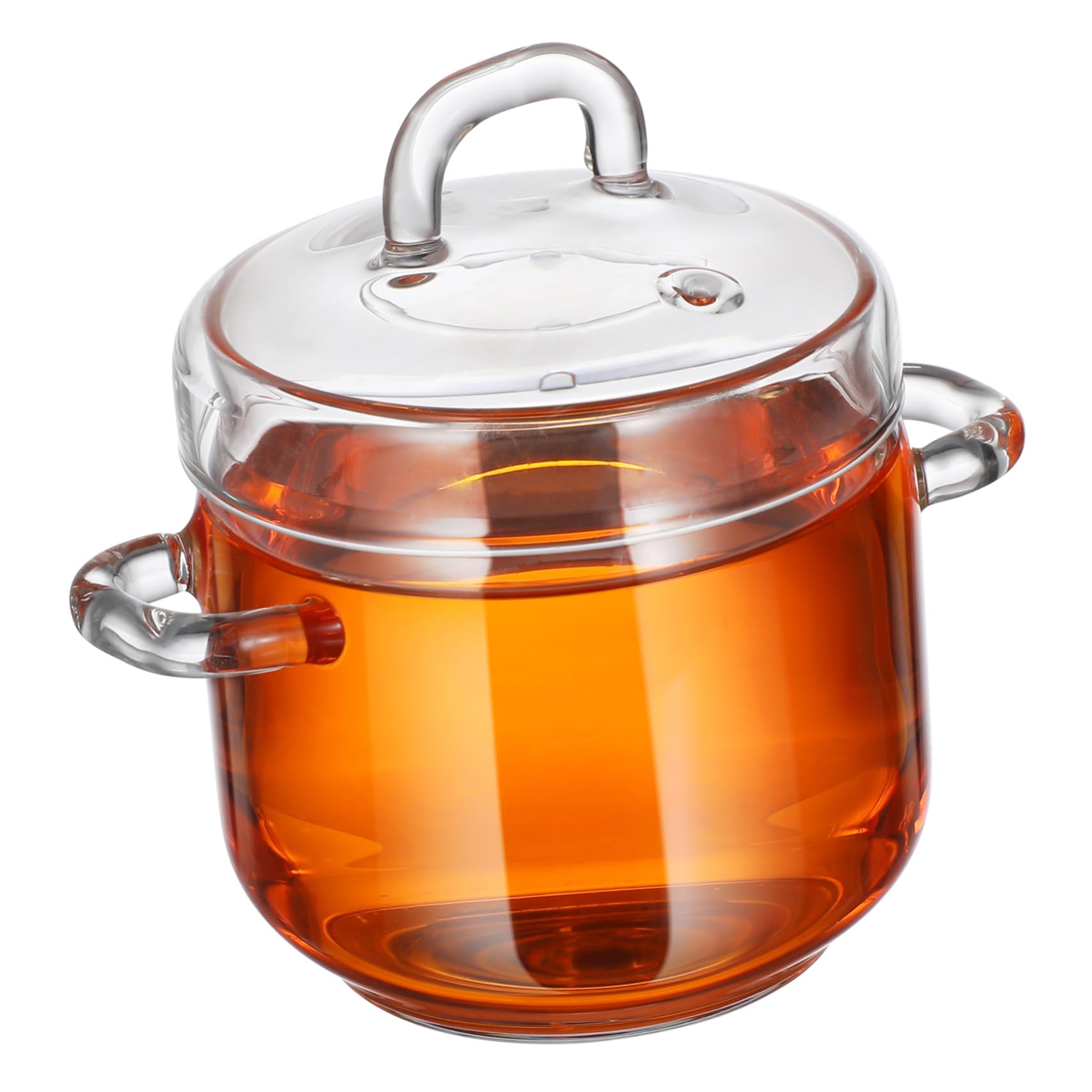 Pot de cuisson en verre avec couvercle marmite Healvian maison