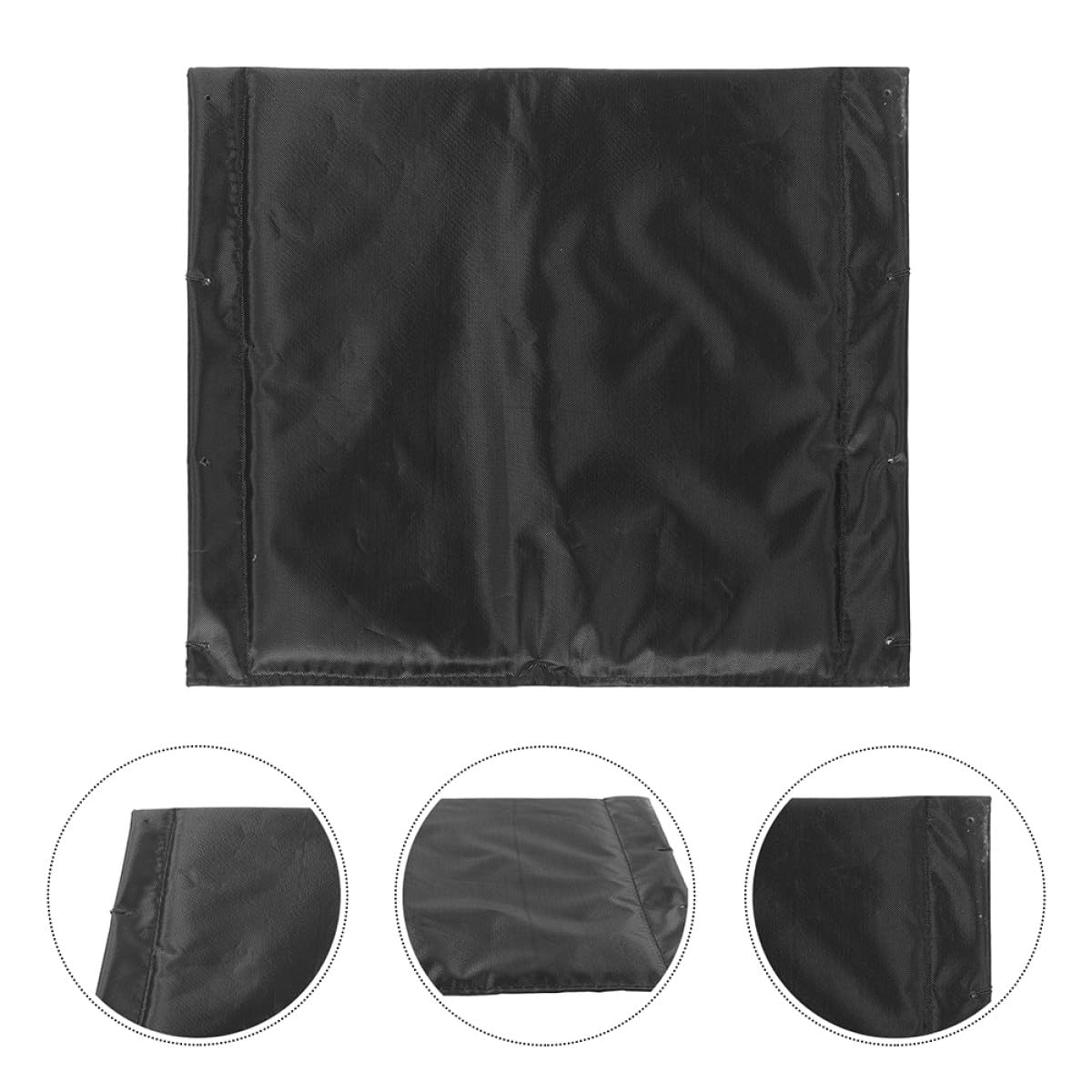 minkissy Cojines para Sillas de Ruedas 2 Piezas Asiento Transpirable Antideslizante de Tela Oxford Gruesa y Espuma Acolchada Funda Resistente y Cómoda para Uso Diario en Movilidad y