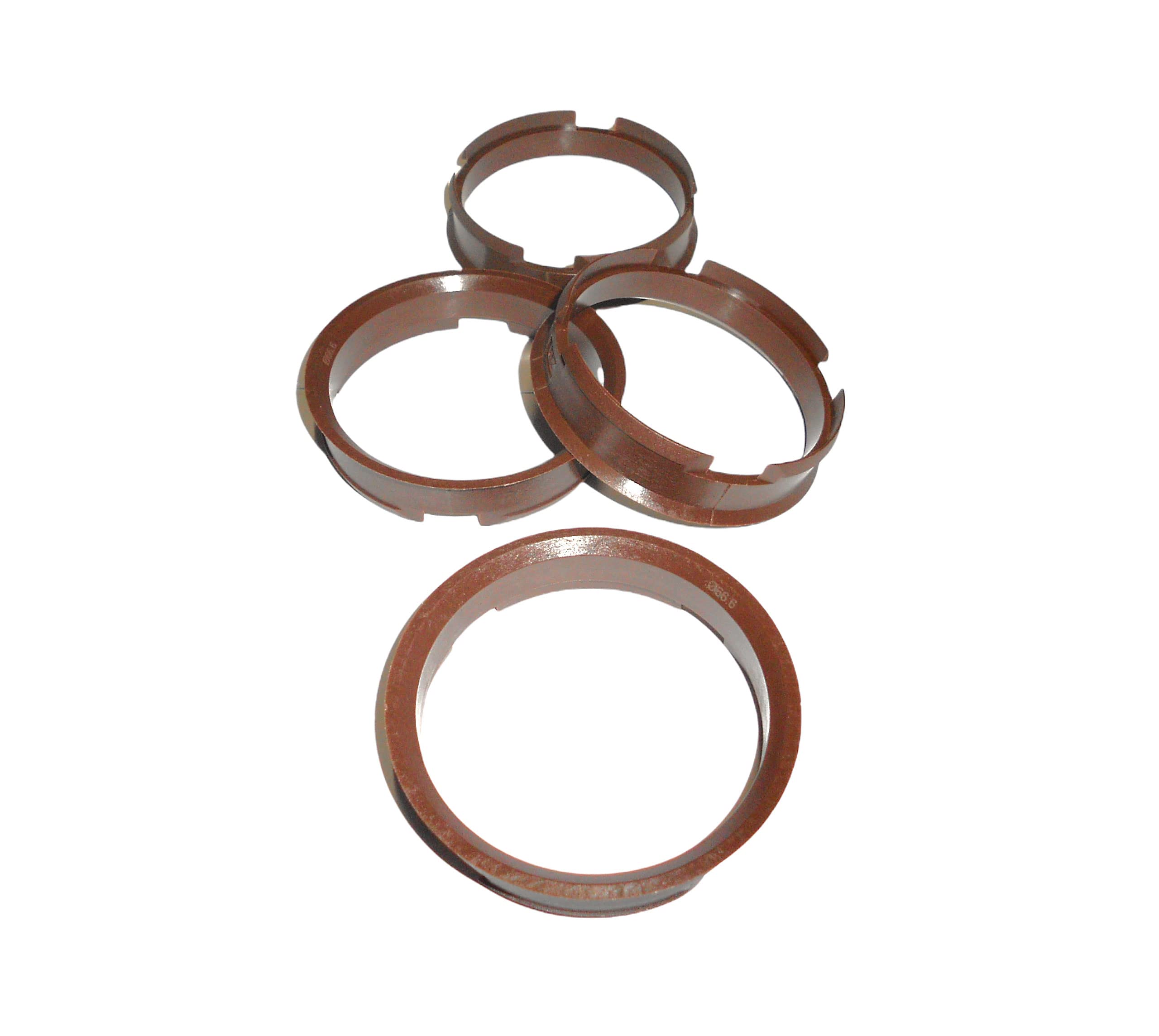 4x Tunershop pierścienie centrujące 72,6-66,6 mm