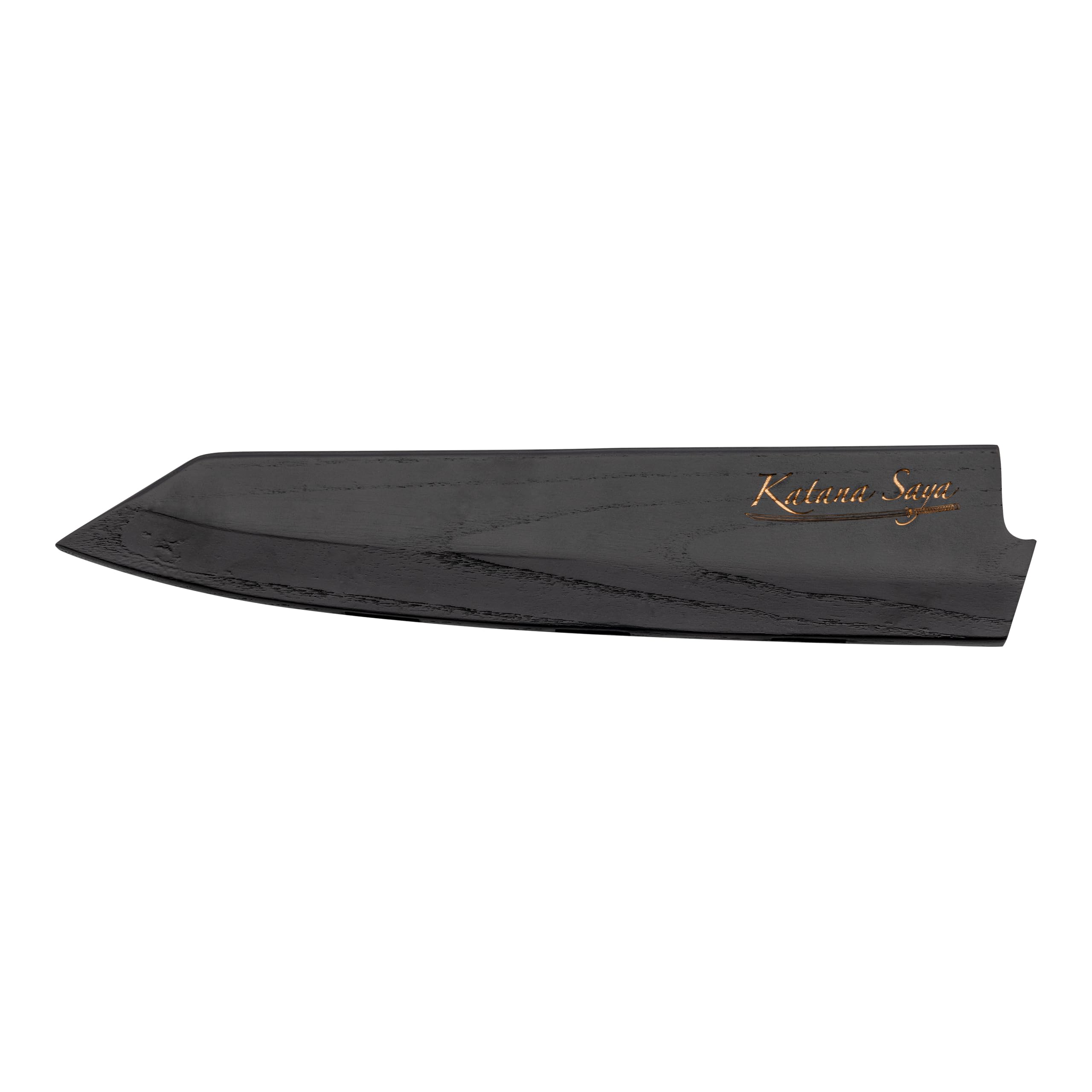 Nóż Kiritsuke Katana Saya 24 cm, 67-warstwowa stal nierdzewna VG-10 Damascus, rękojeść z drewna Pakkawood