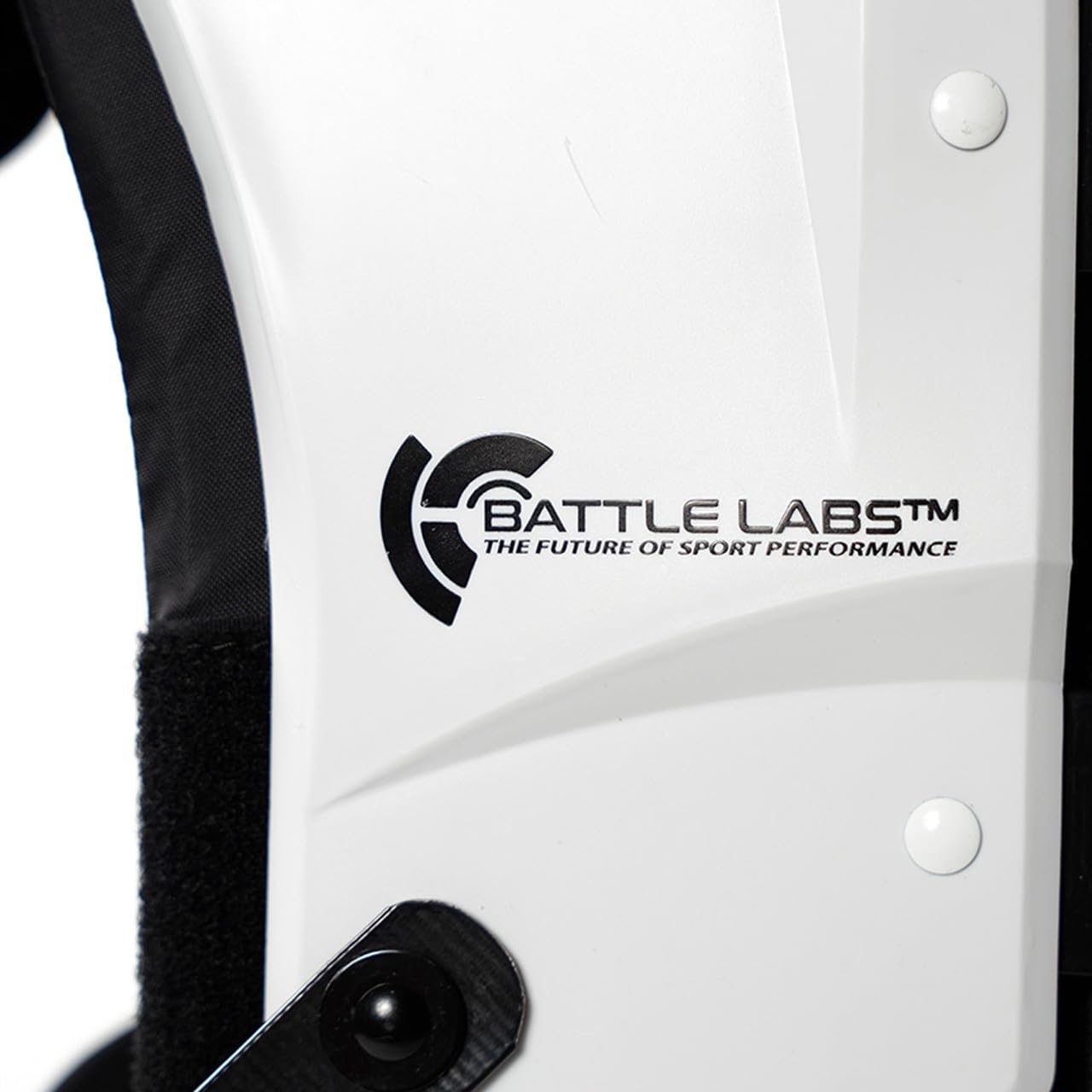 Battle Sports Defender Football Shoulder Pads with Aerospace Grade Materials, Ventilation System, Removable Sternum Protector, Foam Neck Roll
