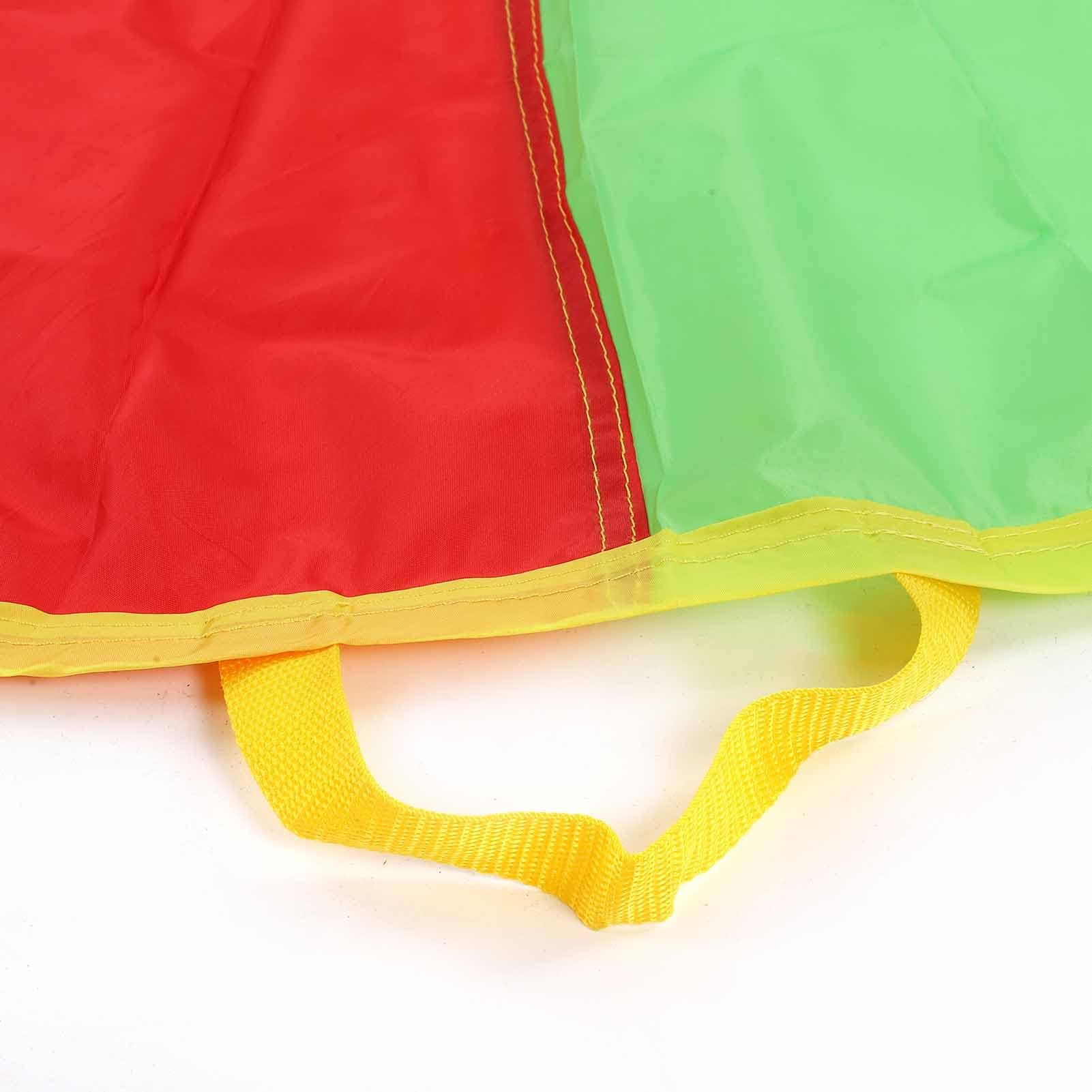Play Parachute 1.8M Rainbow Game Parachute Outdoor Umbrella Toy