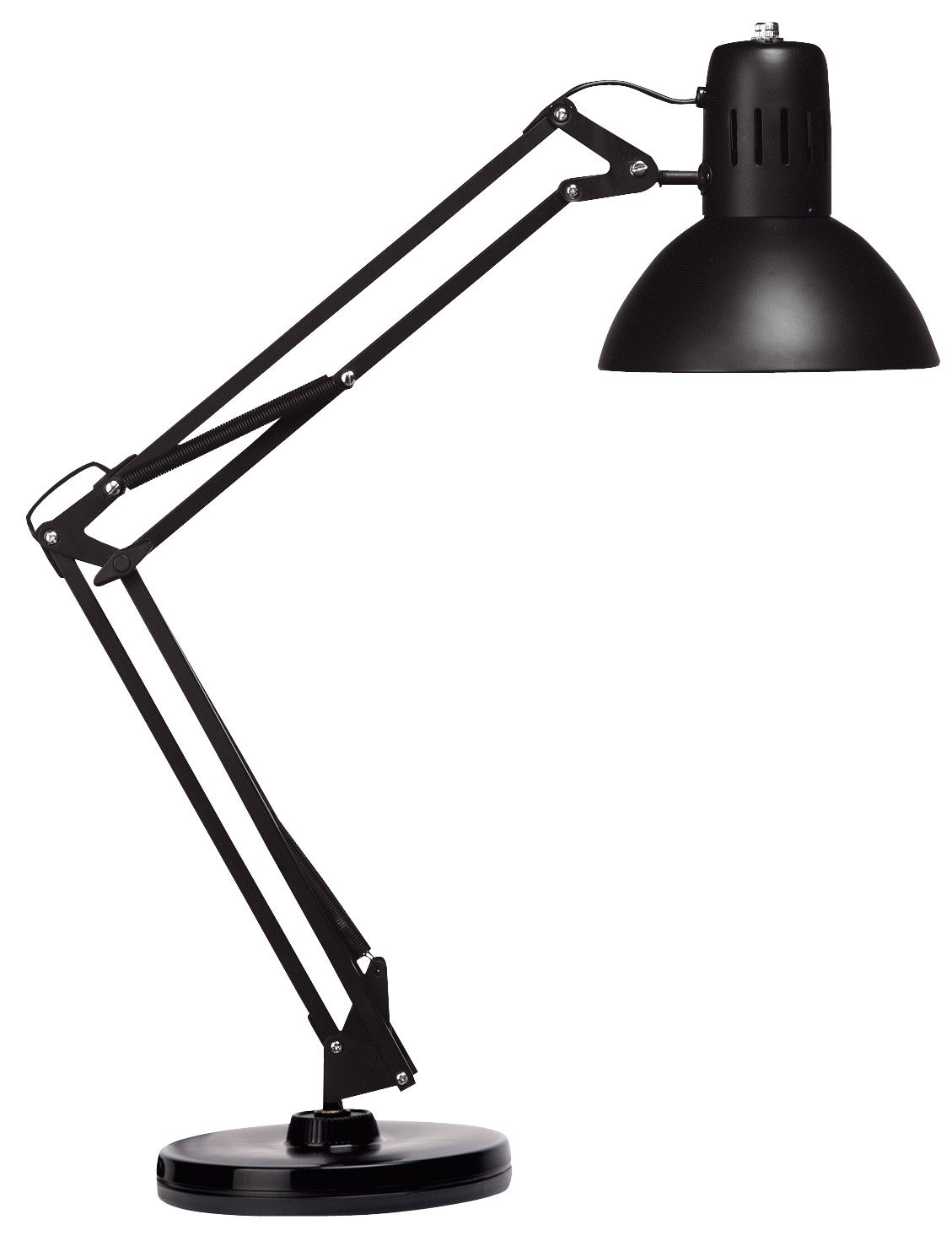 Unilux LED Schreibtischlampe Magic, mit Bewegungssensor und Soft Touch Dimmer, schwarz