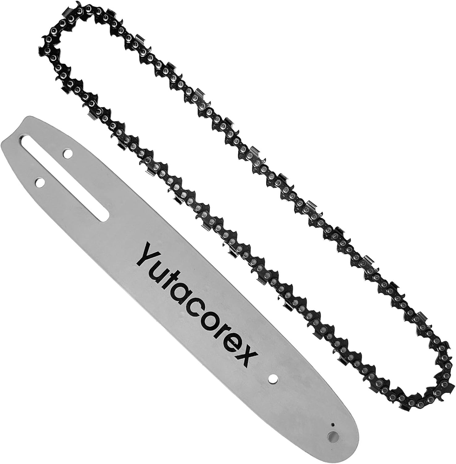 10 inch Chainsaw Guide Bar and Chain Combo view 2